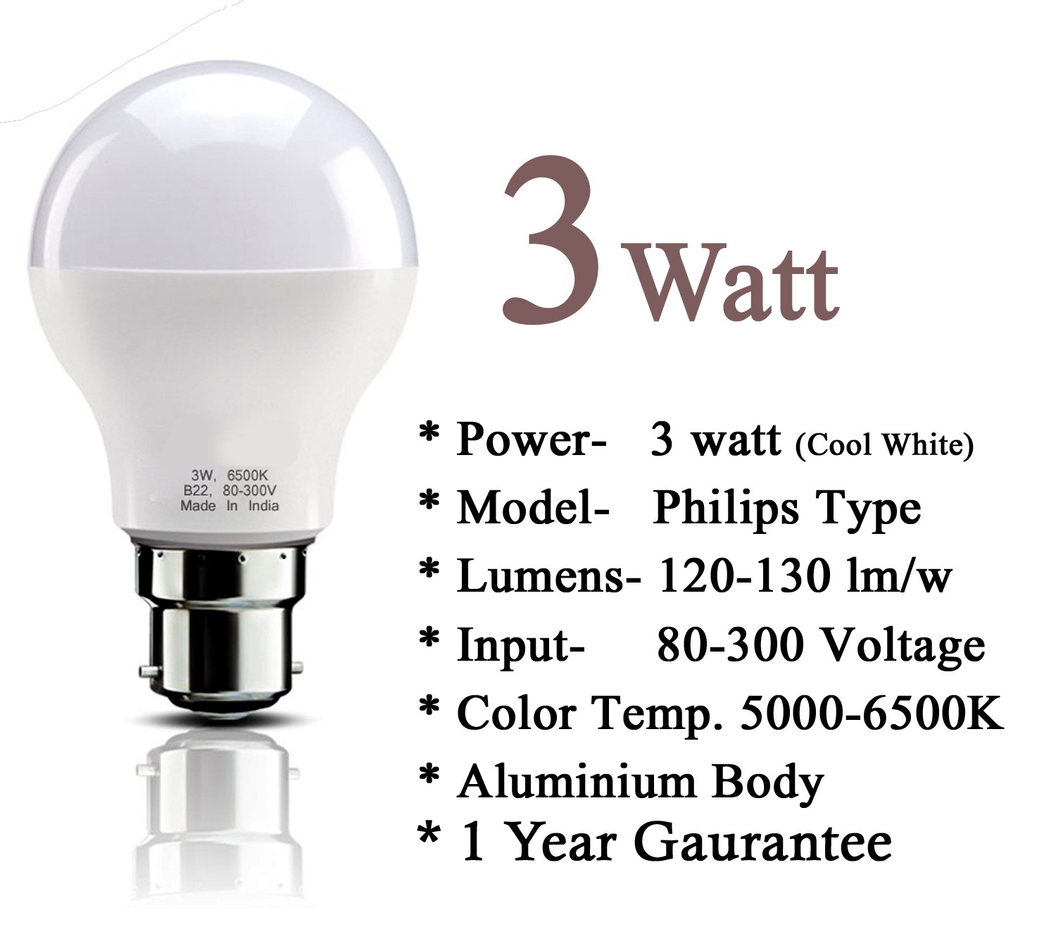3 Watt