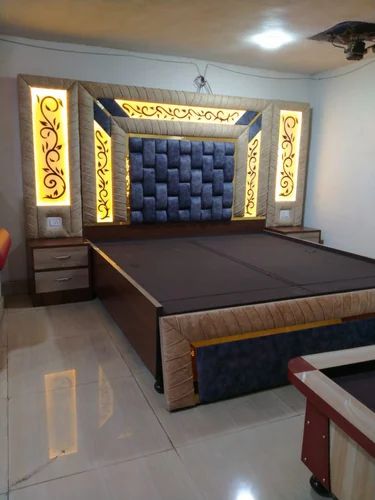 2N.  Double bed side table two set